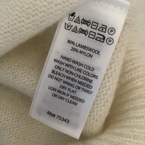 Tabitha Webb Sweater Lambswool Blend Scottie Dog Pattern Large NEW - Picture 5 of 10